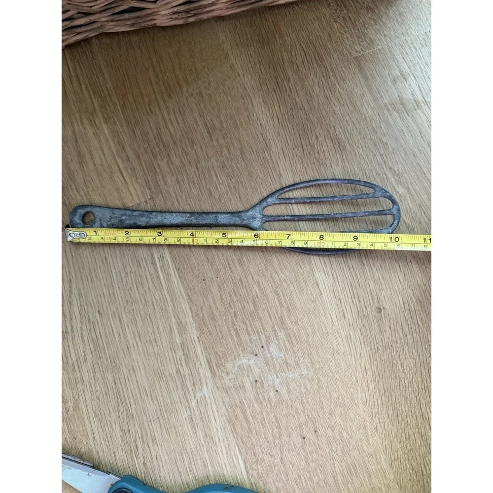 Aluminum Batter Beater Kitchen Ware Made in Germany Antique Prim Farm Farmhouse